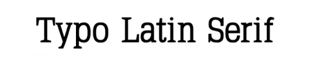 typo-latin-serif