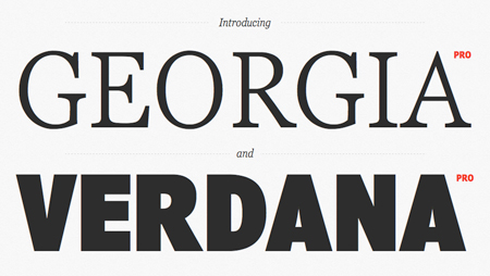 georgia pro free font