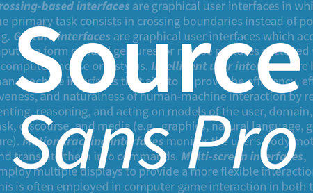 Adobe releases an open source font family