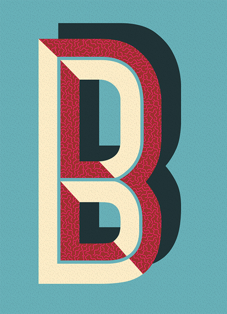 Typographic posters by Pawaiian Hunch