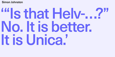 neue haas unica font